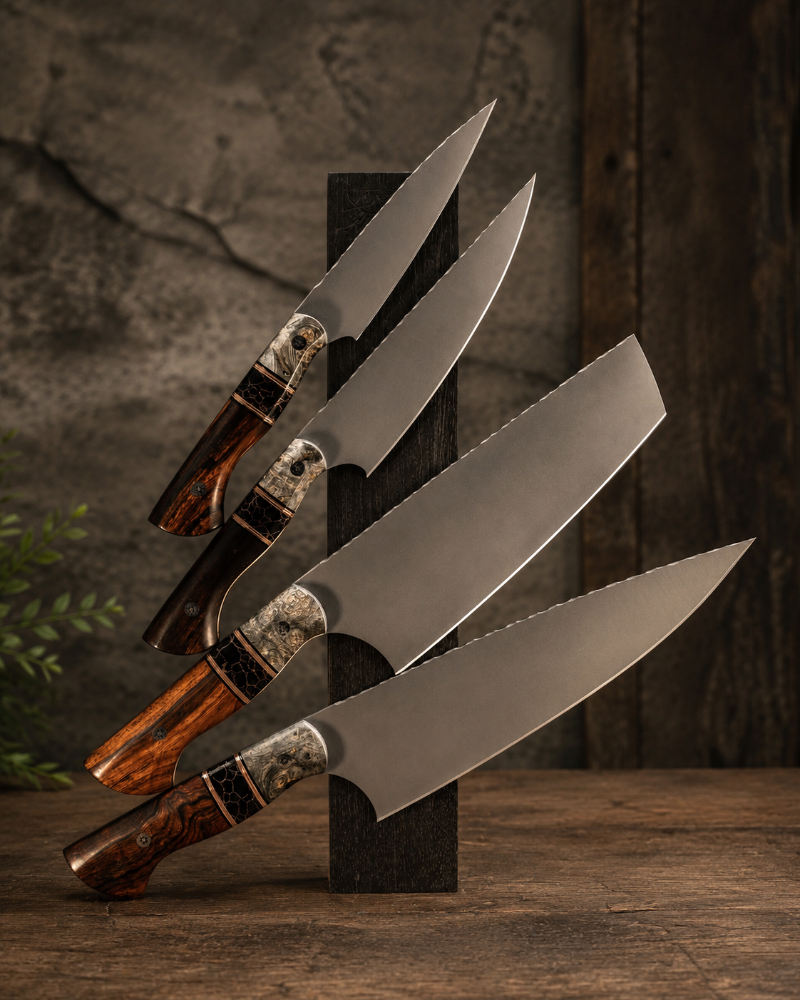 Chef and kitchen knife collection